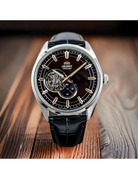 automático hombre Orient Stretto RA-AR0005Y 40.8mm cristal de zafiro